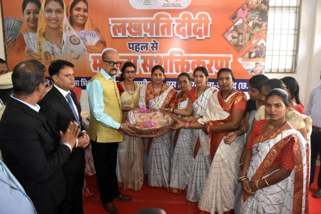 Governor Deka distributed electric wheel chairs to the disabled and cheques to the beneficiaries