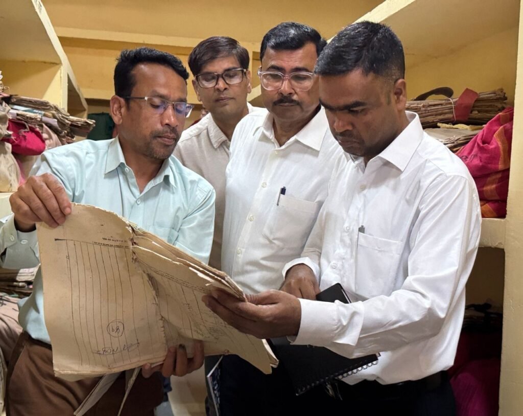 Digitization of land records in Dantewada