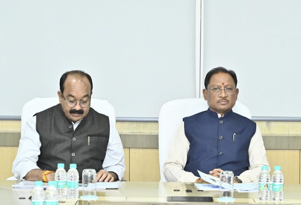 Chief Minister Vishnu Dev Sai reviewed the functioning of the Public Health Engineering Department