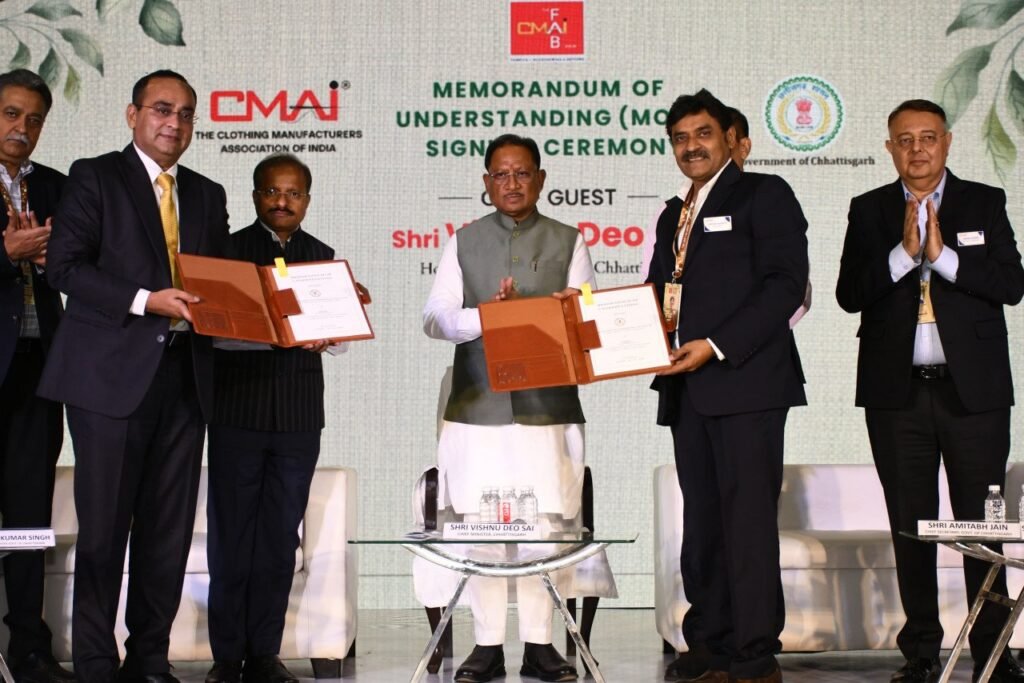 MoU signed with CMAI, Chhattisgarh will become the new textile hub of the country
