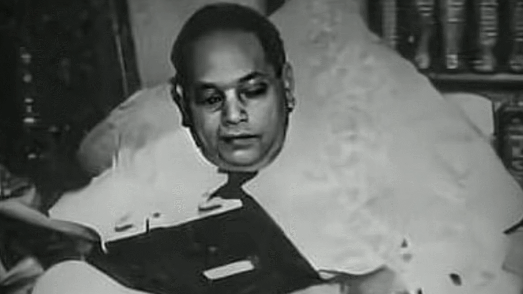 The man who wrote the constitution but couldn't win even a single seat